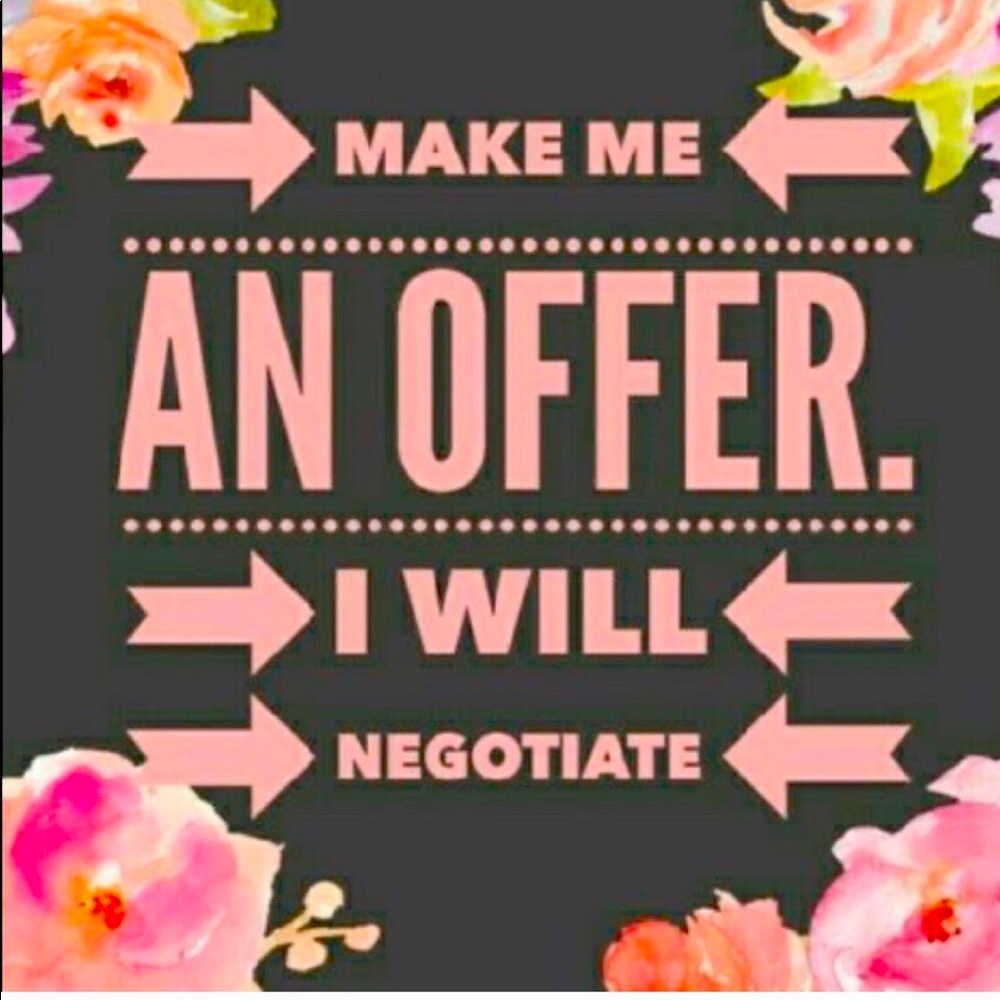 Reasonable offers accepted 💚